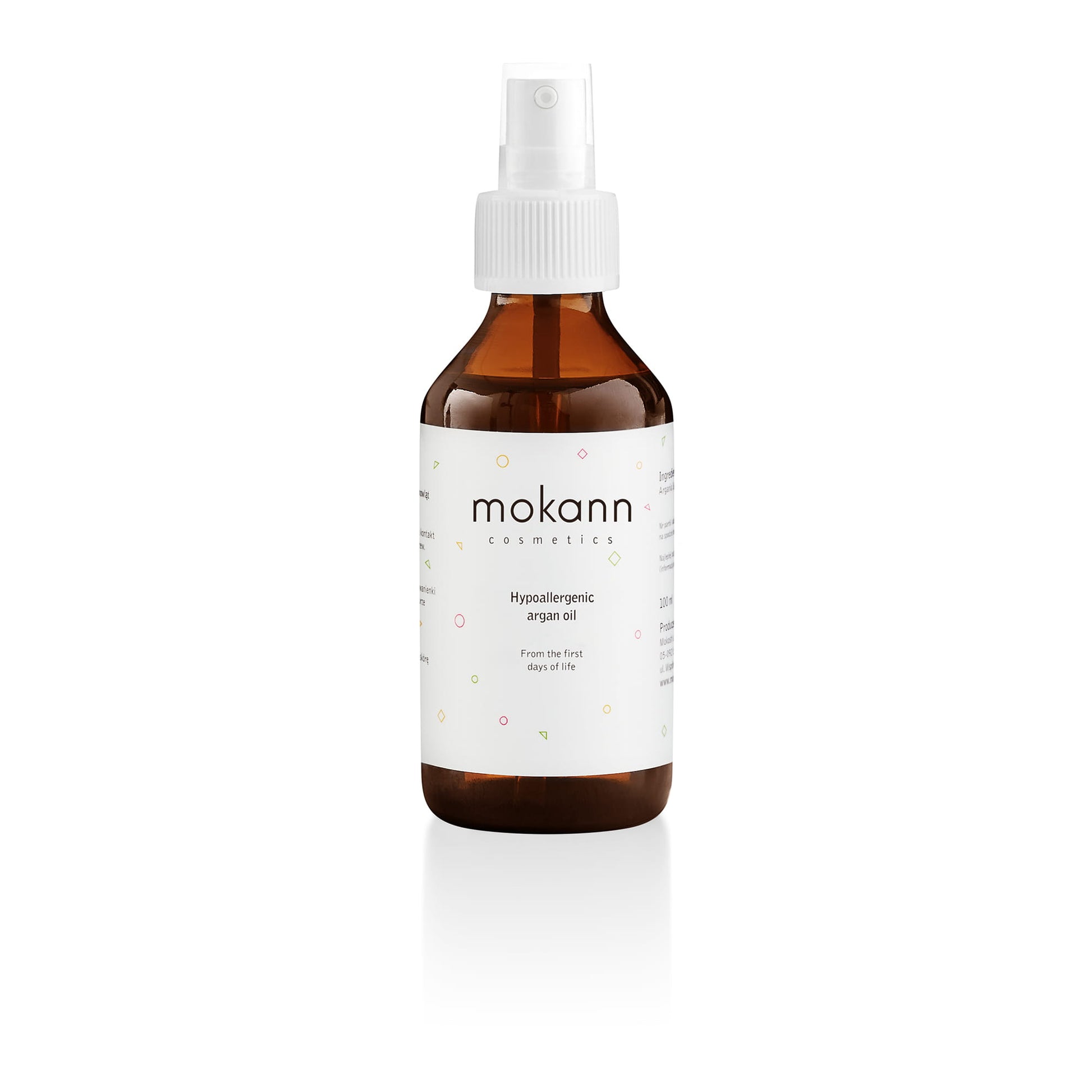 Vegan argan oil for children - Mokann / Mokosh