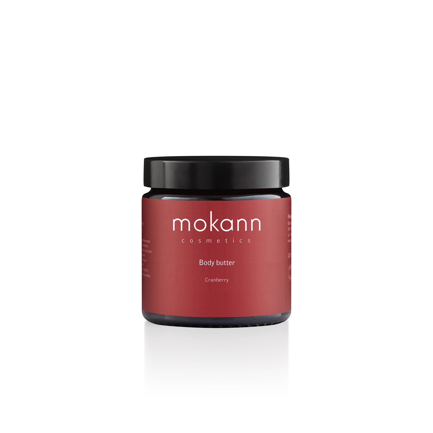 vegan firming Body balm Cranberry - Mokann / Mokosh