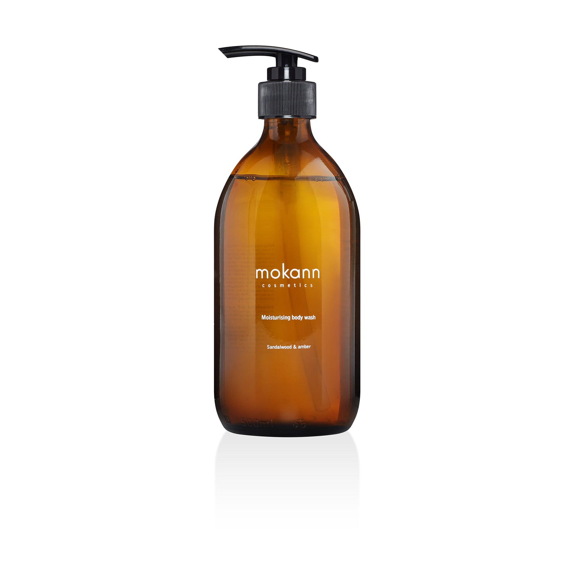 Vegan Moisturizing body wash Sandalwood & amber -  Mokann / Mokosh